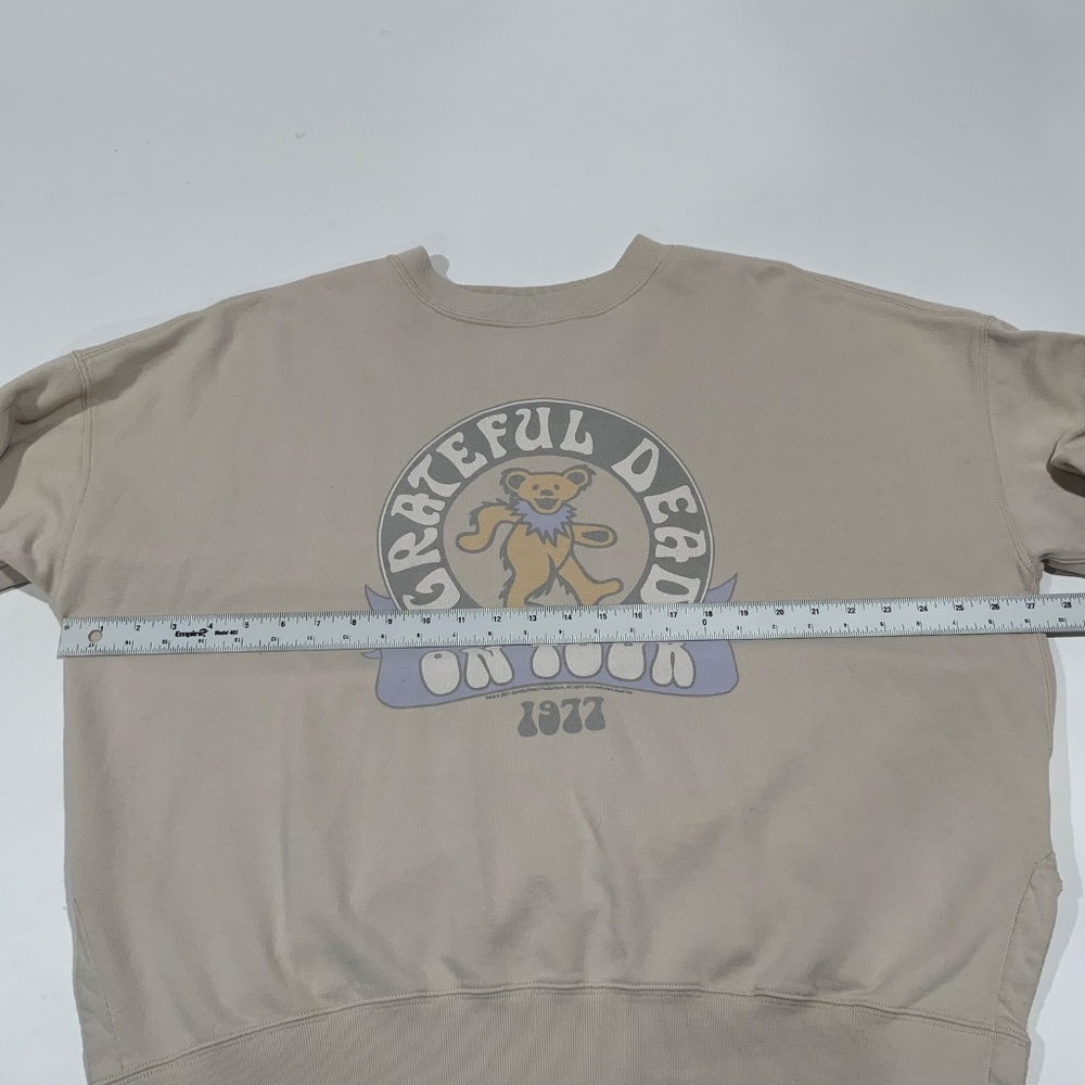Abercrombie Sz XL Grateful Dead Graphic Crewneck Sweatshirt - Picture 4 of 6